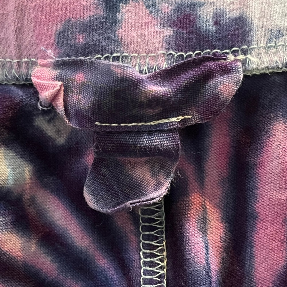 Purple Tie-Dye Mini Skirt by Forever 21 Sz M - Picture 3 of 3
